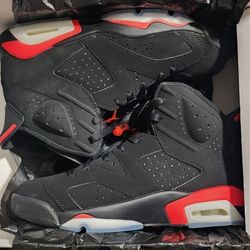 Air Jordan 6 Black Infrared 