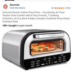 Gourmia Electric Indoor Pizza Oven- Brand New