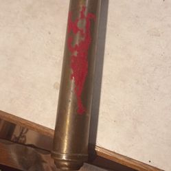Antique Brass Fire Extinguisher 