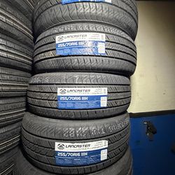NEW Lancaster 255/70/16 LS-07 H/T tires