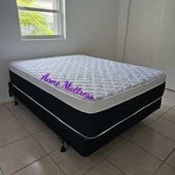 NEW QUEEN PILLOW TOP MATTRESS AND BOX SPRING