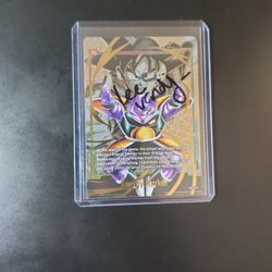 Captain Ginyu Gold Energy Marker 