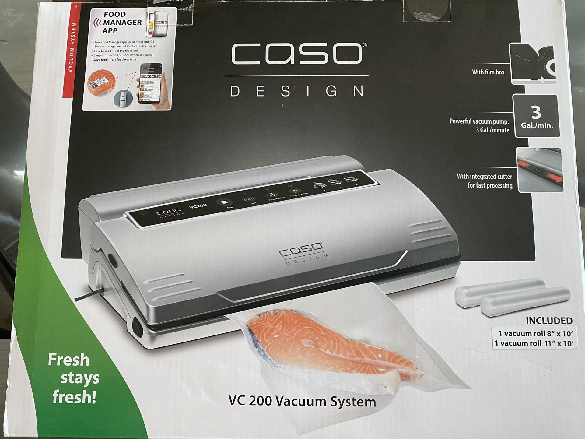 Caso Food Vacuum System