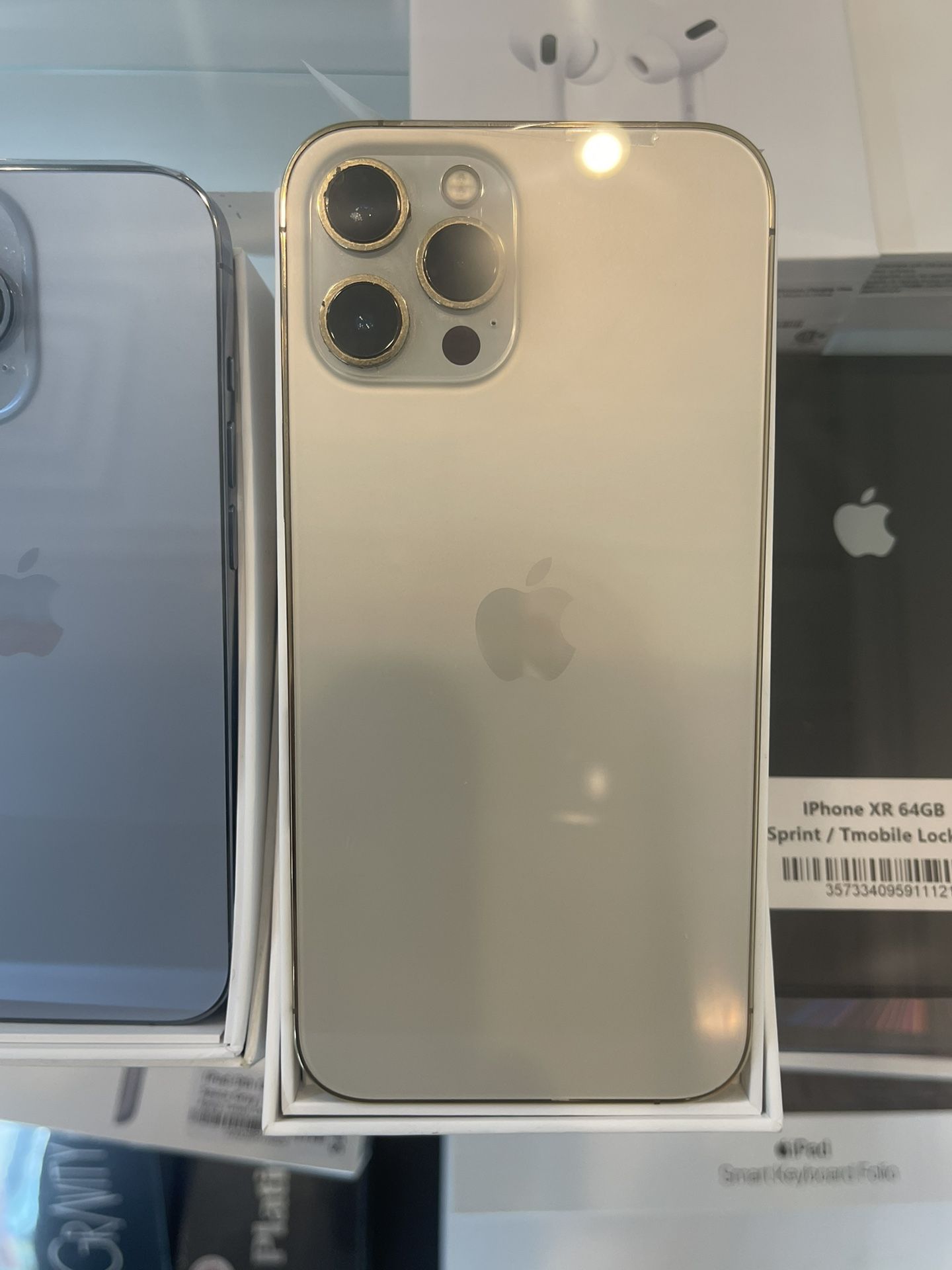 Unlocked Apple iPhone 13 Pro 128GB Blue for All Carrier 14 Sprint XS 12 Cricket Max 11 Att Tmobile Pro Boost Spectrum X Verizon XR