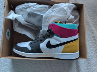 Air Jordan 1 Zoom Air CMFT "Anthracite Rush Pink" - Size 10 (DS / New in Box)