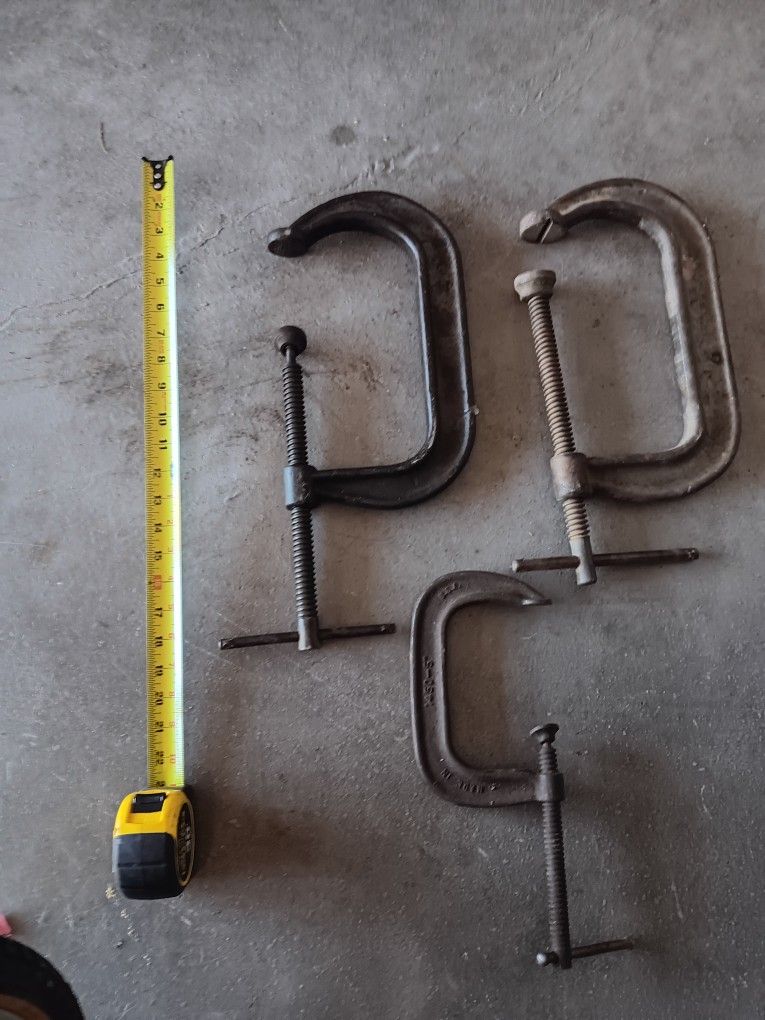 Vintage C Clamps