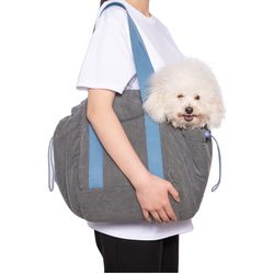 New EasyCarryCozy Dog Bag Carrier Comfortable Dog Sling Carrier for Small Dogs | Cat & Dog Carrying Sling Dog Purse Cushion Puppy Carrier for Small Do