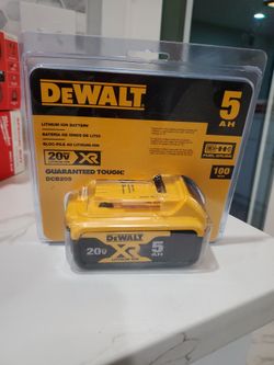 DeWalt battery 5ah