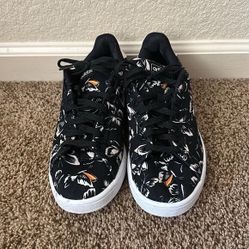 Adidas x Farm Rio Advantage Black Butterfly Sneakers Size 7 like new