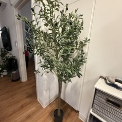 6’ Artificial Olive Tree