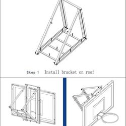 KATOP Roof Mount Basketball Systerm