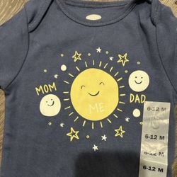 Mom, Dad & Me Onesie (Brand New) 