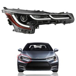New headlights for Corolla 2020 and 2021 SE XLE XSE
