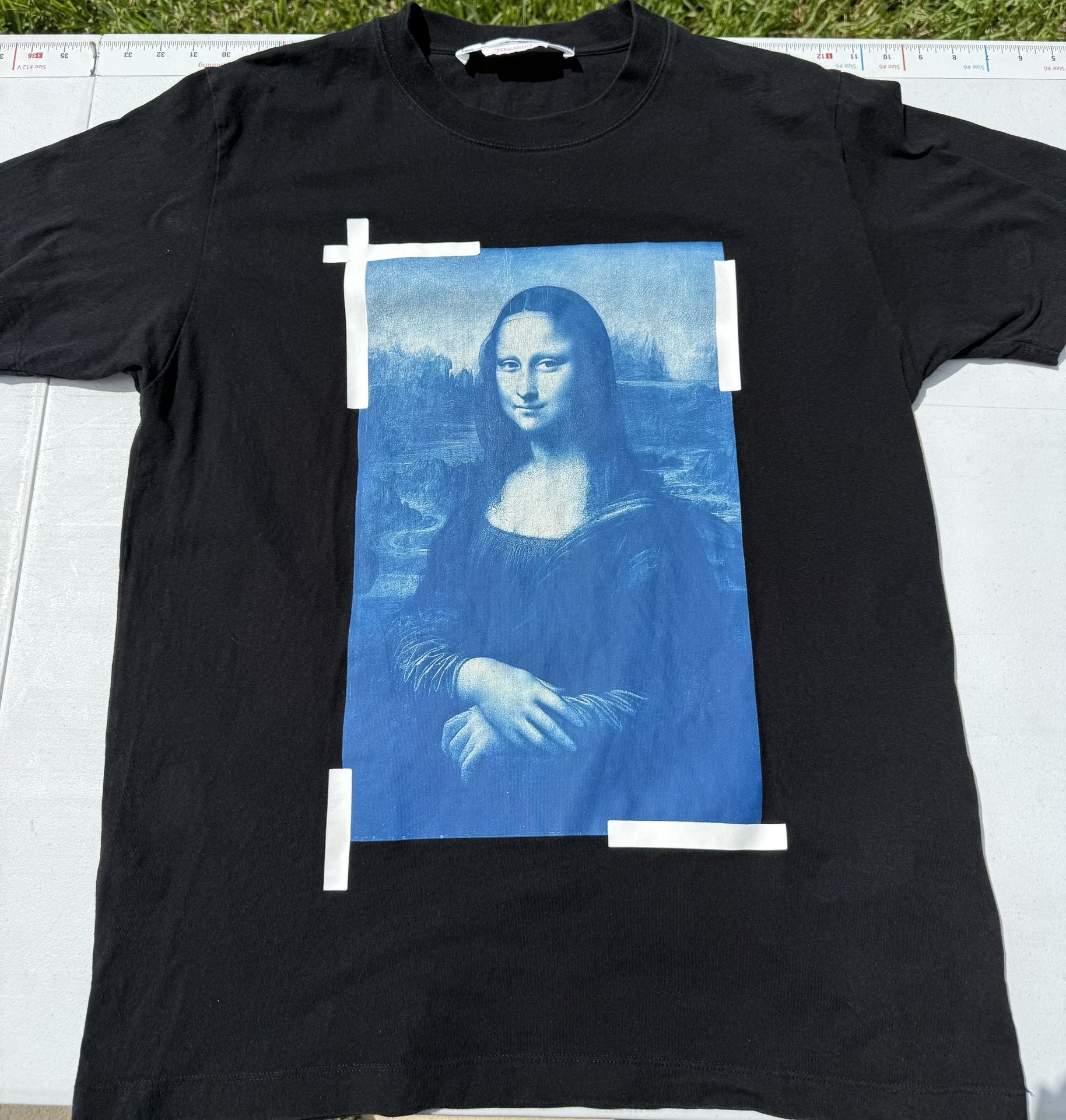 OFF WHITE T-Shirt Graphic Mona Lisa