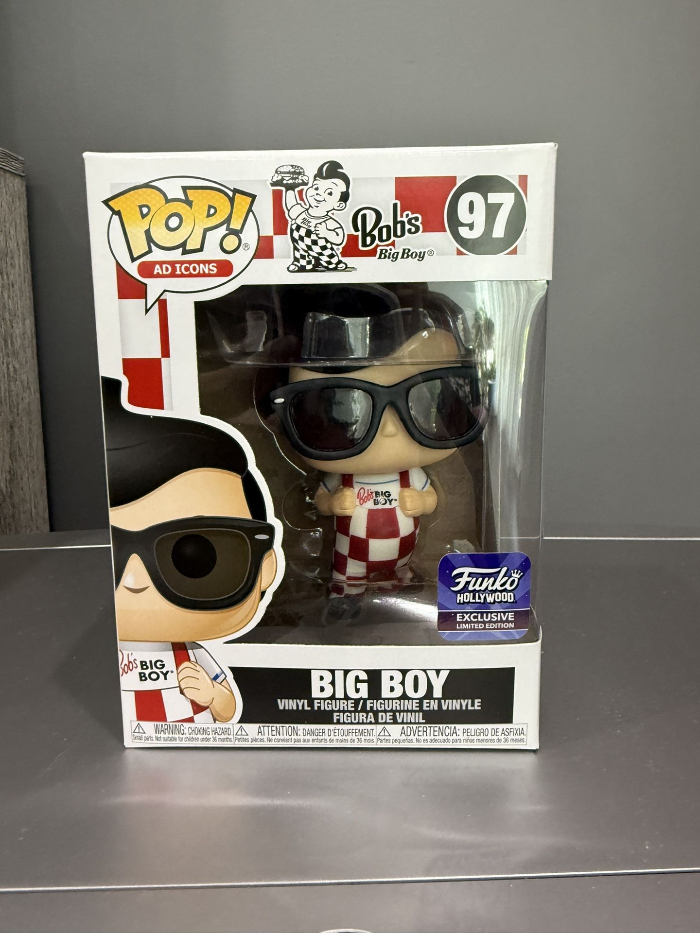 Funko POP! Ad Icons Bob's Burger Big Boy Funko Hollywood Exclusive