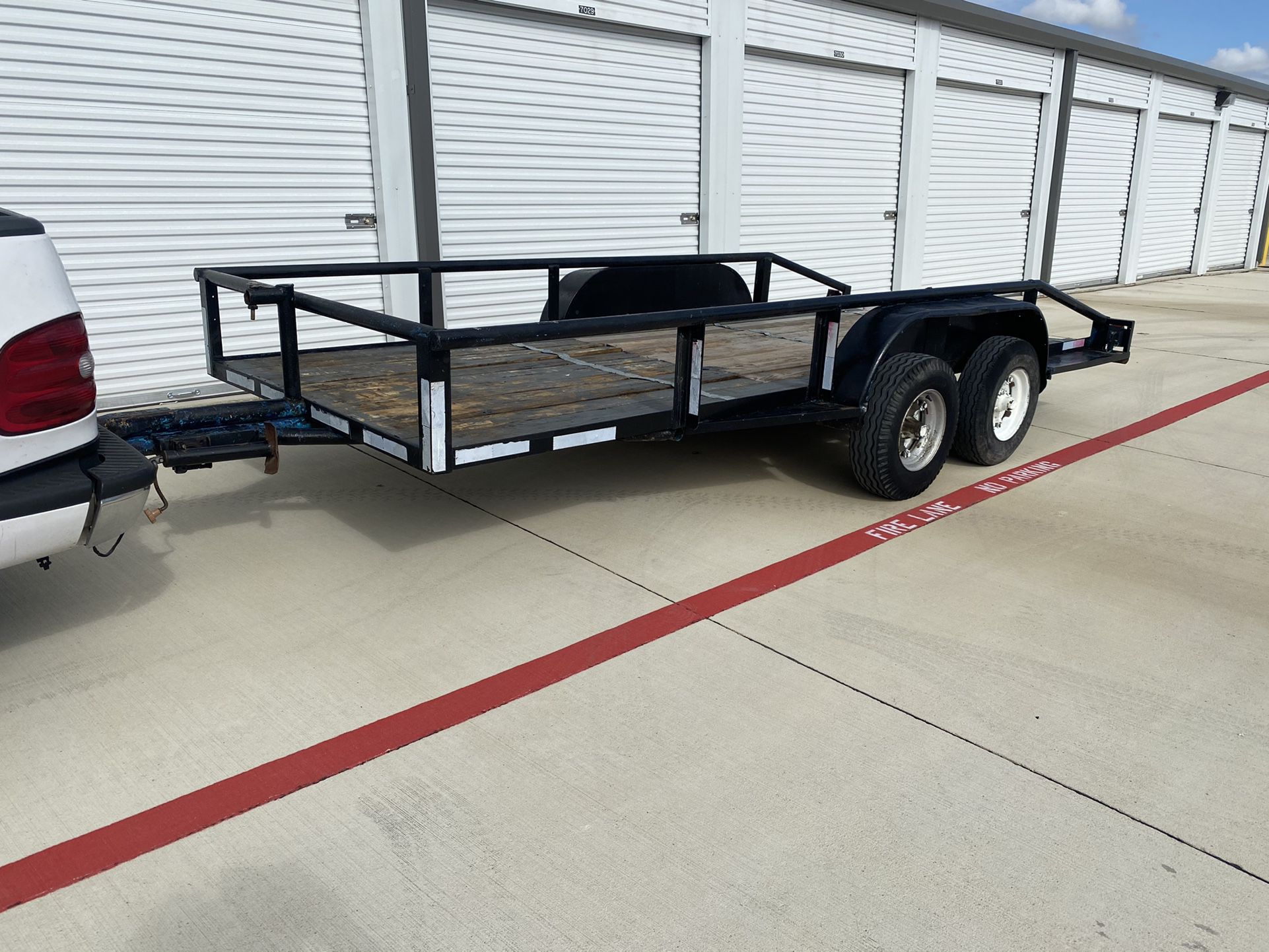 14k lbs Car/Tractor /Utility Pipe Tandem Trailer 16’