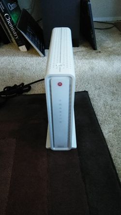 Motorola surfboard modem/router combo