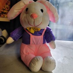 vintage plush bunny 1994 Easter rabbit