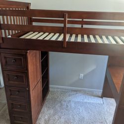 Bunk Bed With Office Table
