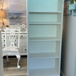 White Bookcase 72”