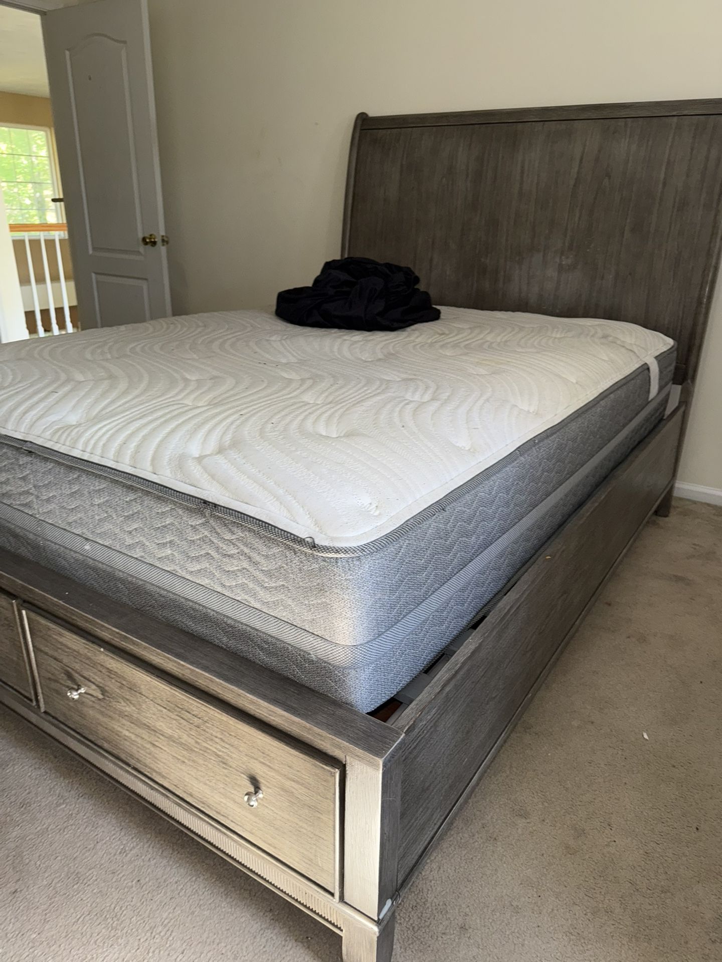 Queen Mattress And Headboard