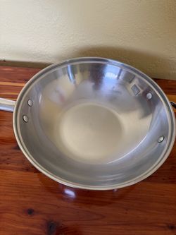 Wolfgang Puck, Wok 12” flat bottom $17