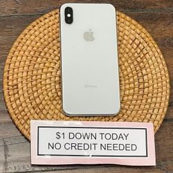 Apple iPhone X -PAYMENTS AVAILABLE-$1 Down Today 