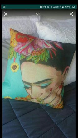 Frida Deco Pillow Couch Bed Chair Gift Jewerly