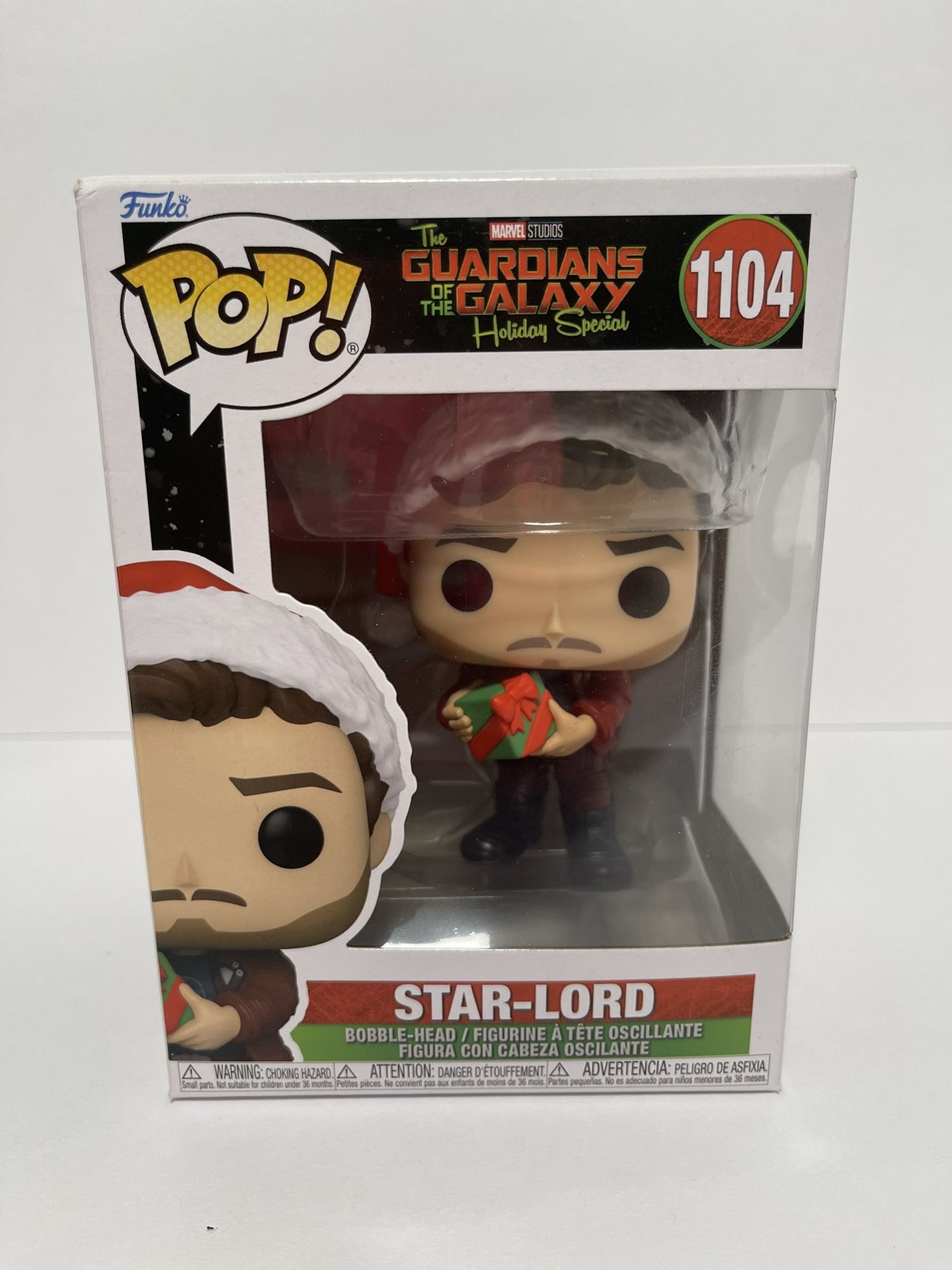 The Guardians of the Galaxy Holiday Special Star-Lord Funko Pop Figure