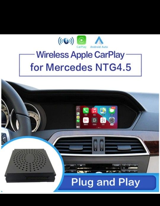 Retrofit Kits Wireless CarPlay Android Auto For Mercedes Benz NTG4.5 System 5.8