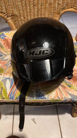 HJC BLACK GLOSSY HELMET EXTRA LARGE CRUISER-STYLE