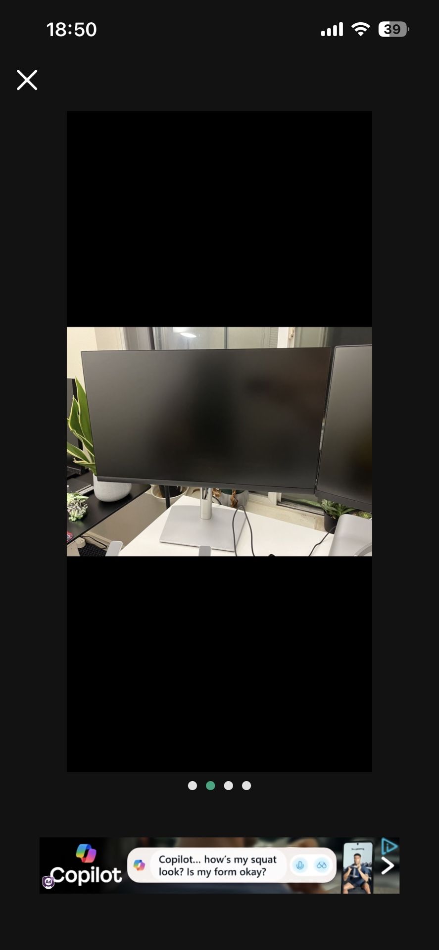 LG monitor 27inch