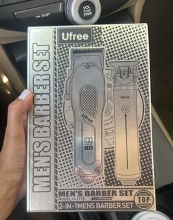 Ufree Hair Clippers for Men, Professional Clippers and Trimmers Set, Cordless Clippers for Hair Cutting, Beard Trimmer, Barber Clippers, Rechargeable 