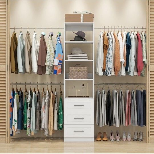 NEW CLOSET SETUP