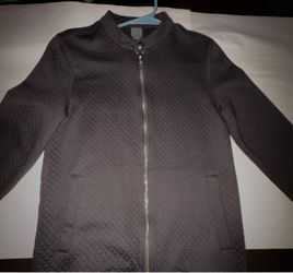 H&M Black Zip-Up