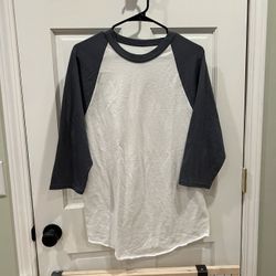 3/4 Color Block Soffee Shirt 