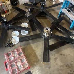 House fans large led fan combo