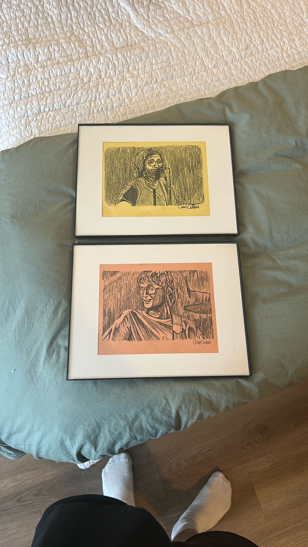 A/2 Grateful Dead Framed Sketches