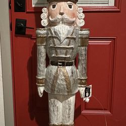 CVS Resin LED Nutcracker King 48 Inches Christmas Decor Large Jumbo TikTok