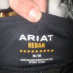 Women's Ariat Black Rebar Work Pants