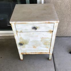 Vintage Antique Medical Cabinet 