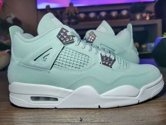 JORDAN 4 RETRO 'ABUNDANCE/SEAFOAM' (WOMEN'S) (NO BOX)