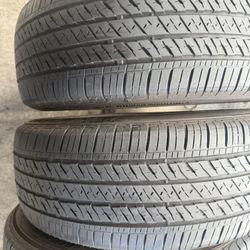 2 Used Tires 225/60r17 Bridgestone 🤑free Installation ‼️