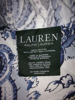 Ralph Lauren Queen Duvet Set