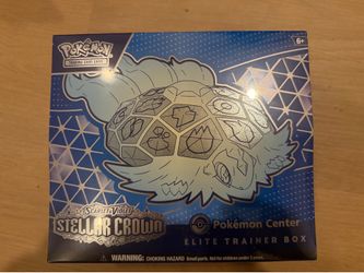 Sealed Pokemon TCG: Scarlet & Violet- Stellar Crown Pokemon Center EliteTrainer Box
