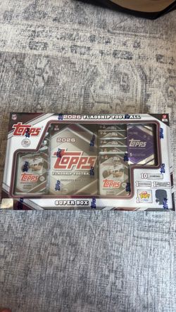 2026 Topps Flagship Football Super Box