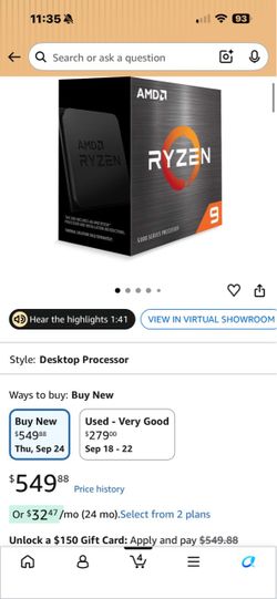 AMD Ryzen 9 5900X 12-core, 24-Thread Unlocked Desktop Processor Product Images and Videos
