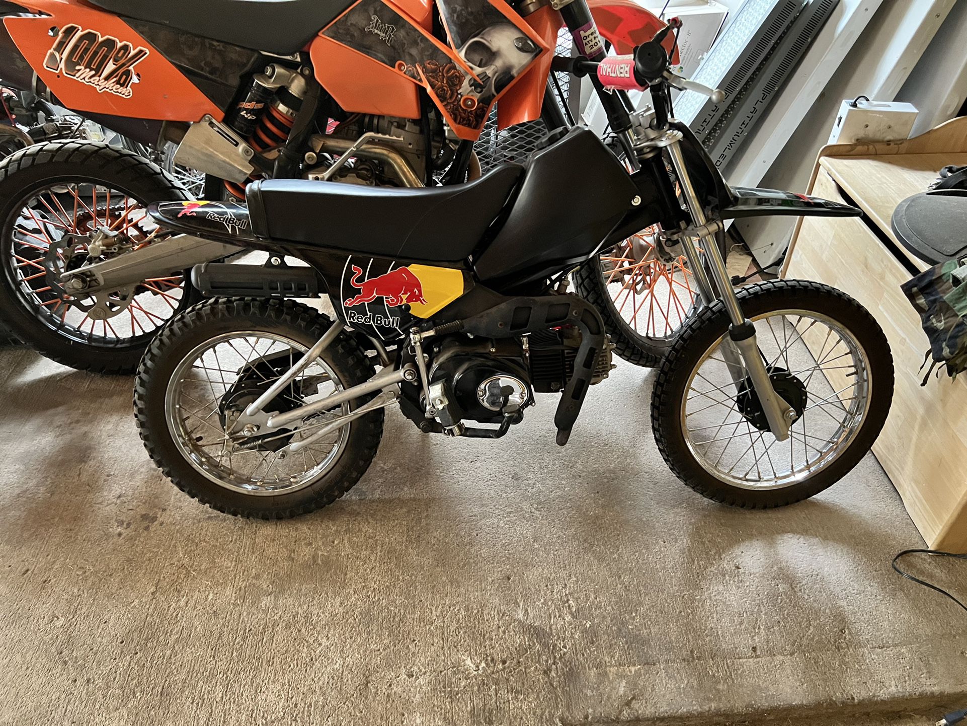 Mx 100cc Dirt Bike & 224cc Go Kart 