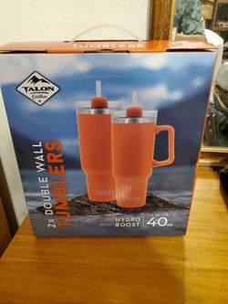 2 Brand New 40 Oz Tumblers Hydro Boost Made By Talon Outdoors
