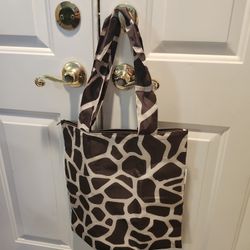 🌿🦒Insulated Zippered Tote🦒🌿